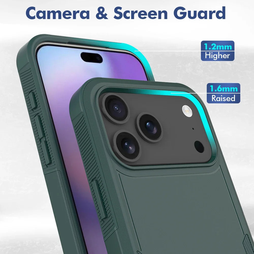 Heavy Duty Military Grade Armor Phone Case For IPhone