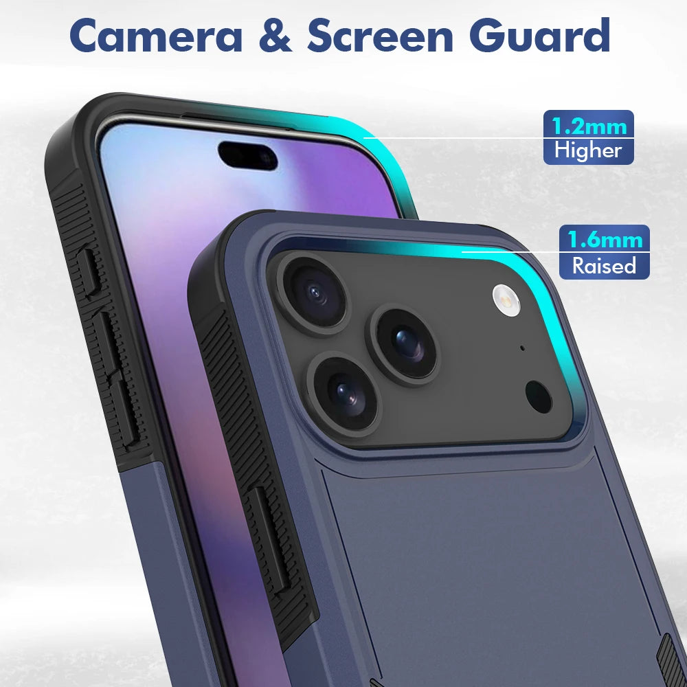 Heavy Duty Military Grade Armor Phone Case For IPhone