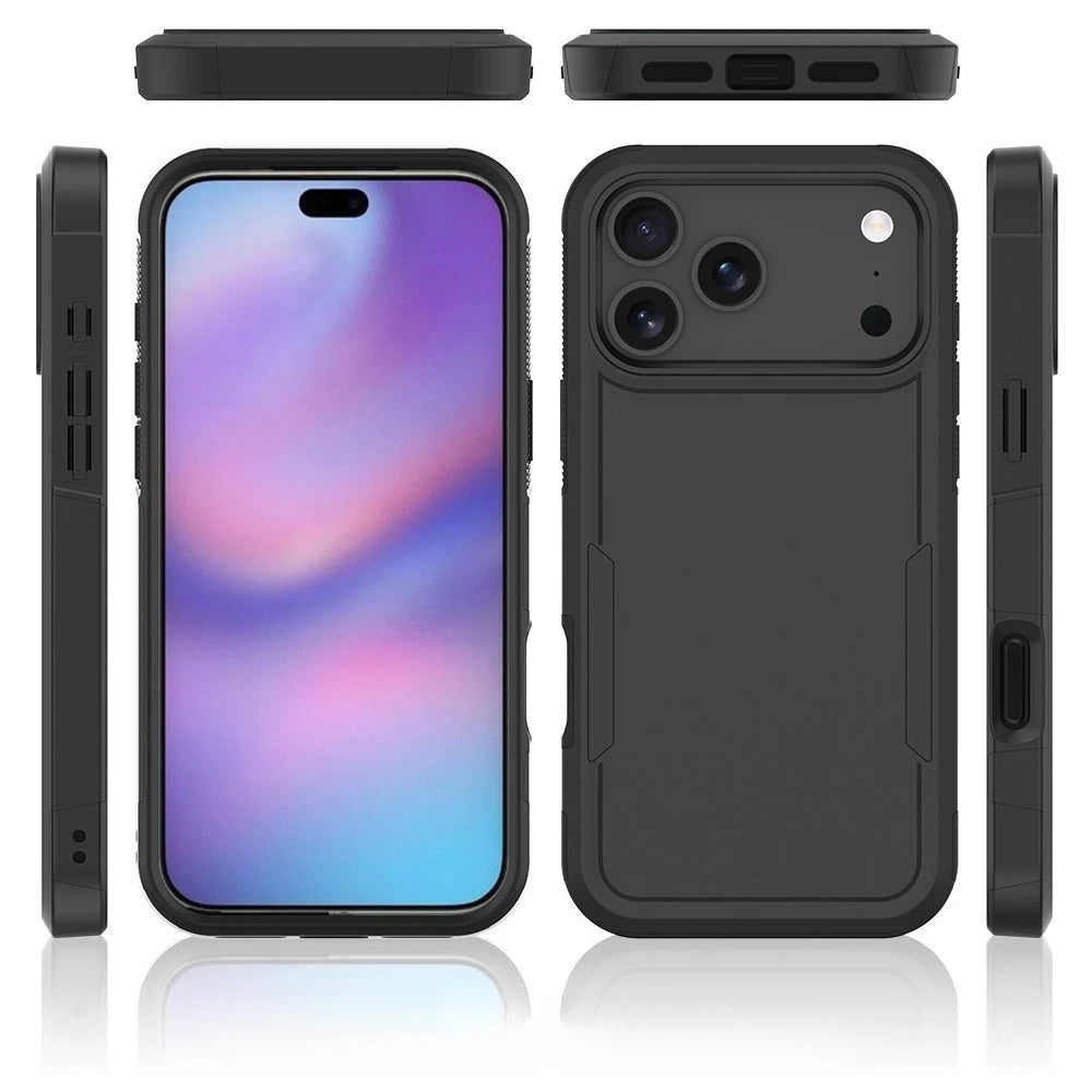 Heavy Duty Military Grade Armor Phone Case For IPhone