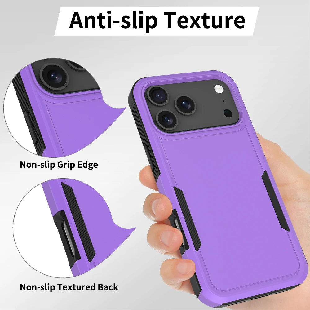 Heavy Duty Military Grade Armor Phone Case For IPhone