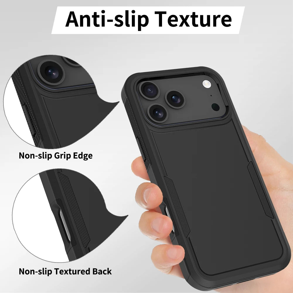 Heavy Duty Military Grade Armor Phone Case For IPhone