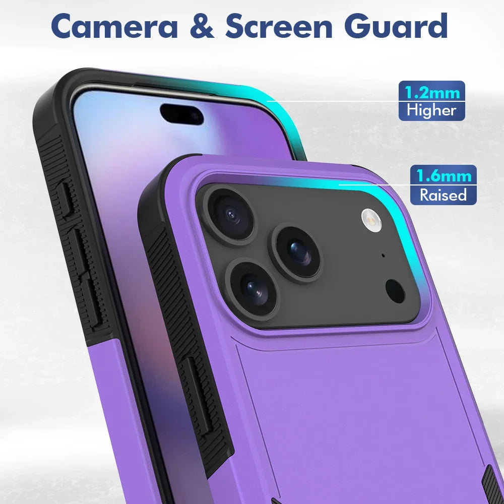 Heavy Duty Military Grade Armor Phone Case For IPhone