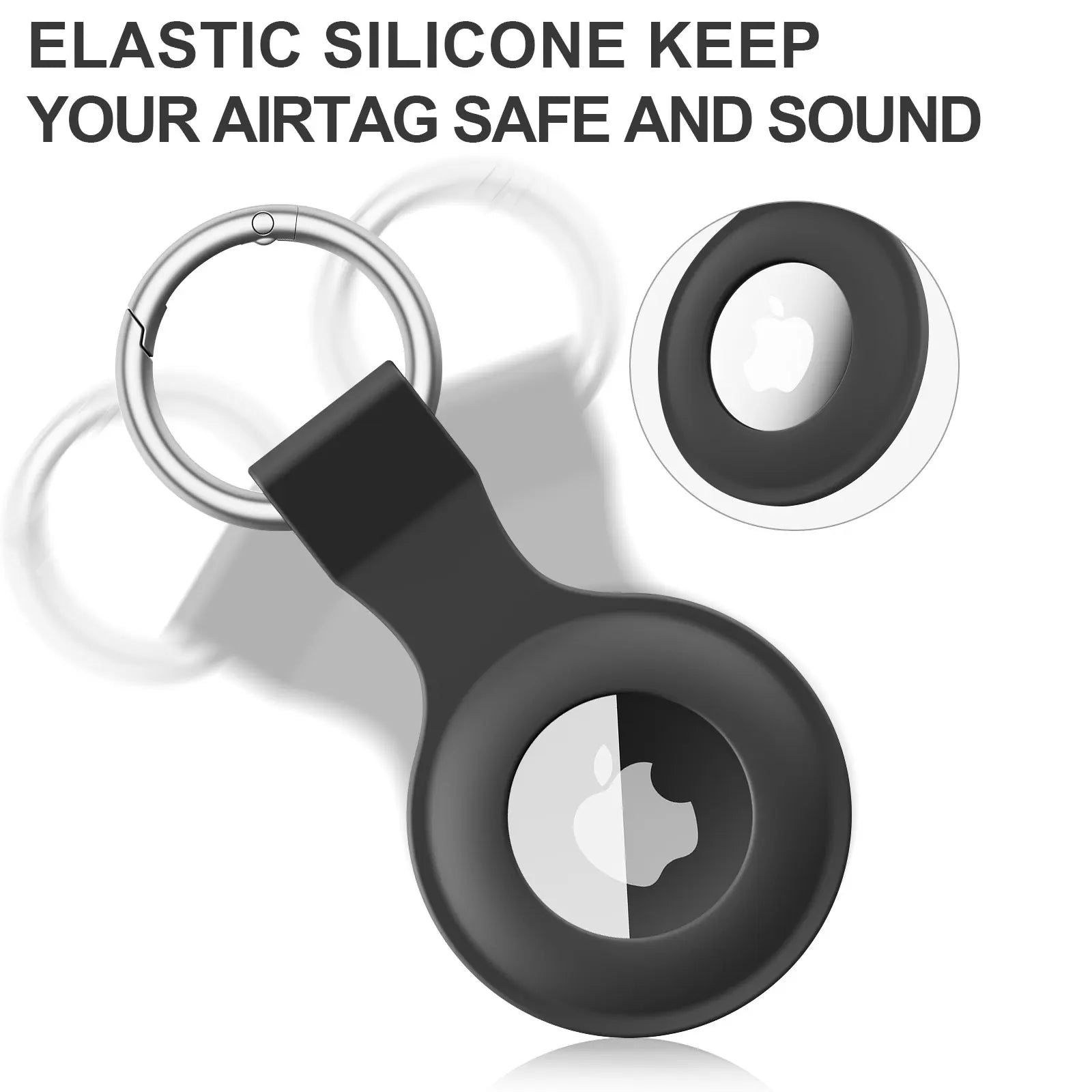 Airtags Silicone Case Protective Shell